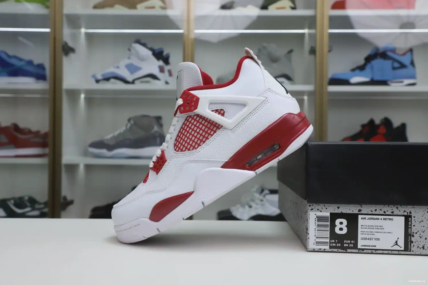 AIR 89 Kimikick ALTERNATE JORDAN4 RETRO 0404